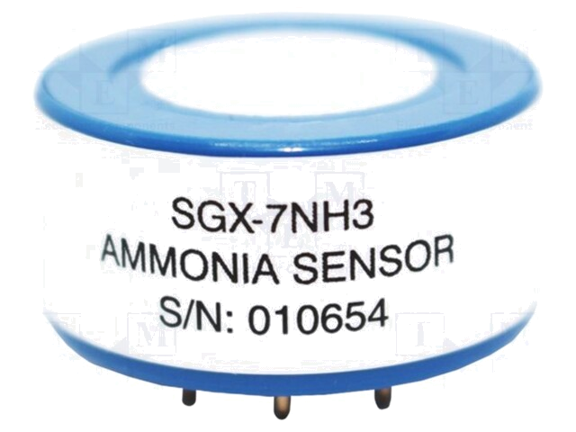Sensor: gas; ammoniak (NH3); Bereik: 0÷100ppm Sensor: gas; ammoniak (NH3); Bereik: 0÷100ppm